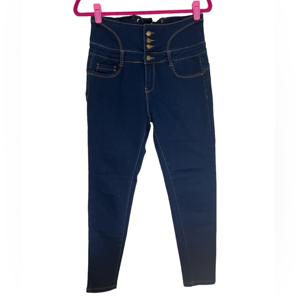 Wax Jeans Butt I Love You Women's Skinny Black Size 11/30 Jeans High Rise